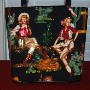 Unique western handbag, never used